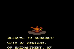 Screenshot from Aladdin (Europe) (En,Fr,De,Es)