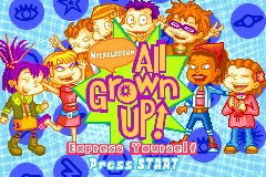 Screenshot from All Grown Up! - Express Yourself (USA, Europe)