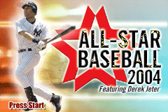 Screenshot from All-Star Baseball 2004 Featuring Derek Jeter (USA)