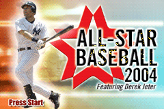 Screenshot from All-Star Baseball 2004 Featuring Derek Jeter (USA)