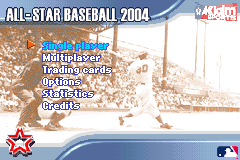 Screenshot from All-Star Baseball 2004 Featuring Derek Jeter (USA)