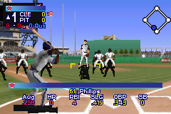 Screenshot from All-Star Baseball 2004 Featuring Derek Jeter (USA)