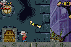 Screenshot from American Tail, An - Fievel's Gold Rush (USA) (En,Es)