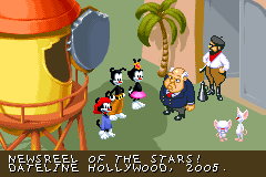 Screenshot from Animaniacs - Lights, Camera, Action! (Europe) (En,Fr,De,Es,It)