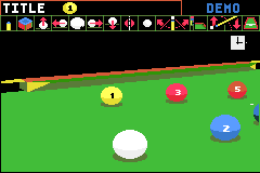 Screenshot from Archer Maclean's 3D Pool (USA)