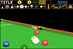 Screenshot from Archer Maclean's 3D Pool (USA)