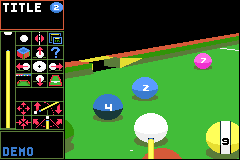 Screenshot from Archer Maclean's 3D Pool (USA)