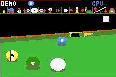 Screenshot from Archer Maclean's 3D Pool (USA)