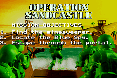 Screenshot from Army Men - Operation Green (USA) (En,Fr,De,Es,It)