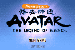 Screenshot from Avatar - The Legend of Aang (Europe) (En,Fr,De,Nl)