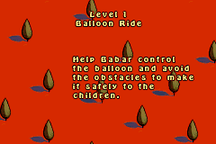 Screenshot from Babar to the Rescue (USA) (En,Fr,Es)