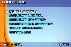 Screenshot from Backyard Skateboarding (USA)