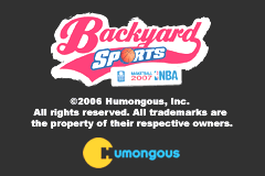 Screenshot from Backyard Sports - Basketball 2007 (USA)