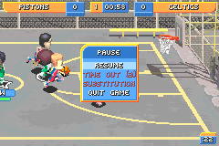 Screenshot from Backyard Sports - Basketball 2007 (USA)