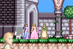 Screenshot from Barbie - The Princess and the Pauper (Europe) (En,Fr,De,Es,It,Nl)