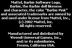 Screenshot from Barbie Superpack - Secret Agent + Groovy Games (USA)