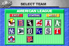 Screenshot from Baseball Advance (USA)