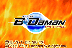 Screenshot from Battle B-Daman - Fire Spirits! (USA)