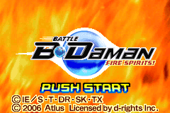 Screenshot from Battle B-Daman - Fire Spirits! (USA)