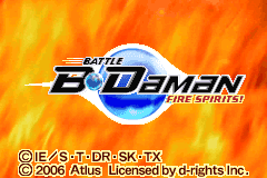 Screenshot from Battle B-Daman - Fire Spirits! (USA)