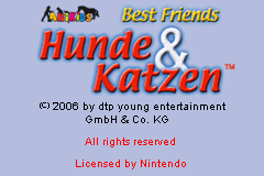 Screenshot from Best Friends - Hunde & Katzen (Germany) (En,De)