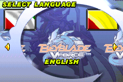 Screenshot from Beyblade V-Force - Ultimate Blader Jam (Europe) (En,Fr,De,Es,It)