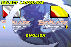 Screenshot from Beyblade V-Force - Ultimate Blader Jam (Europe) (En,Fr,De,Es,It)