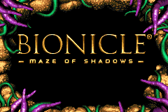 Screenshot from Bionicle - Maze of Shadows (Europe) (En,De) (Rev 1)