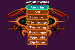 Screenshot from Black Belt Challenge (Europe)