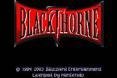 Screenshot from Blackthorne (Europe)