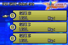 Screenshot from Blue Angelo - Angels from the Shrine (Europe) (Proto 1)