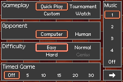 Screenshot from Board Game Classics (USA)
