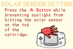 Screenshot from Boktai - The Sun Is in Your Hand (USA) (Sample)