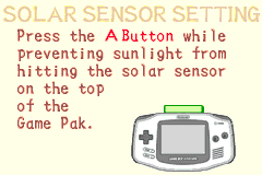 Screenshot from Boktai - The Sun Is in Your Hand (USA)
