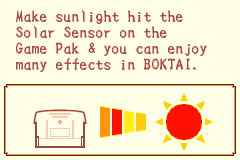 Screenshot from Boktai - The Sun Is in Your Hand (USA)