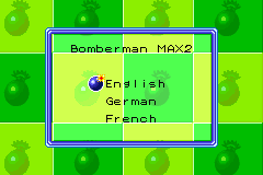 Screenshot from Bomberman Max 2 - Blue Advance (Europe) (En,Fr,De)