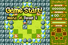 Screenshot from Boulder Dash EX (Japan)