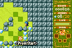 Screenshot from Boulder Dash EX (Japan)