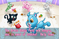 Screenshot from Bratz - Babyz (Europe) (En,Es,It)