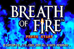 Screenshot from Breath of Fire (Europe)