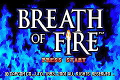 Screenshot from Breath of Fire (Europe)