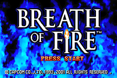 Screenshot from Breath of Fire (Europe)