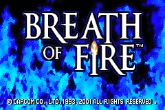 Screenshot from Breath of Fire (Europe)