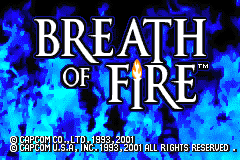 Screenshot from Breath of Fire (USA)