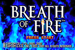 Screenshot from Breath of Fire (USA)