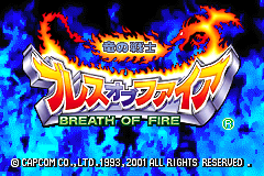 Screenshot from Breath of Fire - Ryuu no Senshi (Japan)