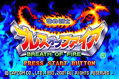Screenshot from Breath of Fire - Ryuu no Senshi (Japan)