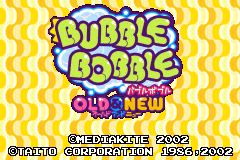 Screenshot from Bubble Bobble - Old & New (Japan)