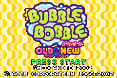 Screenshot from Bubble Bobble - Old & New (Japan)