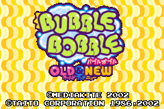 Screenshot from Bubble Bobble - Old & New (Japan)